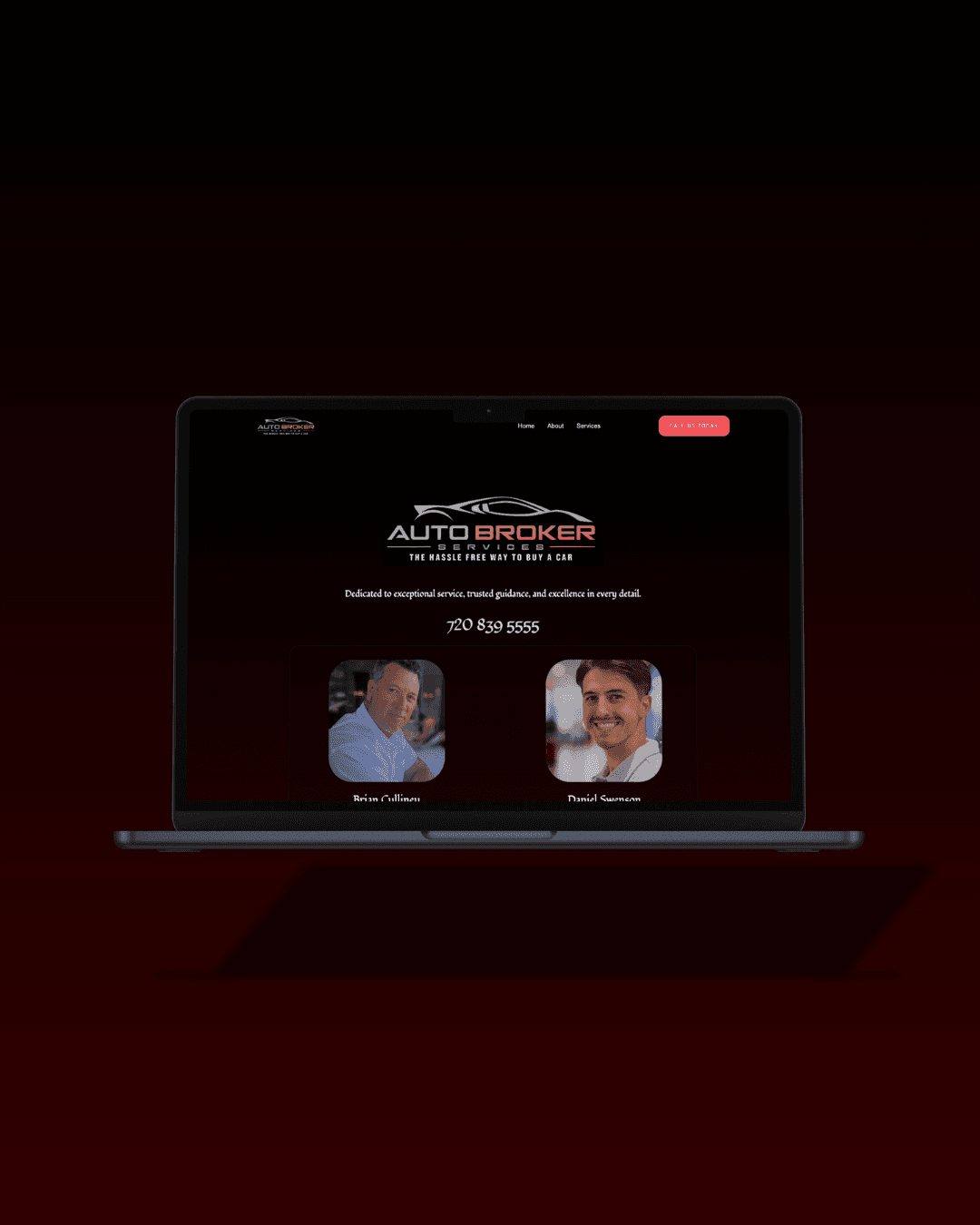 Auto Broker Services website screenshot