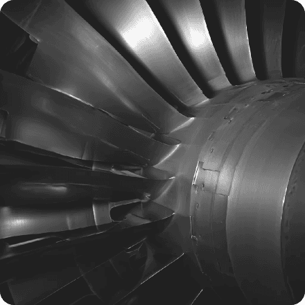 Power generation turbine blade inspection using ultrasonic NDT for pressure systems
