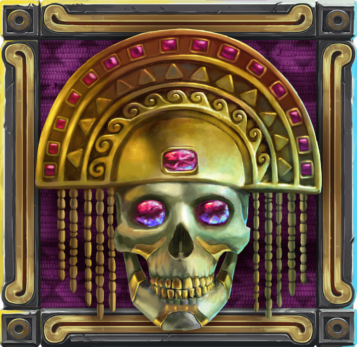 Rich Wilde and the Wandering City - symbole skull officiel Play'n GO