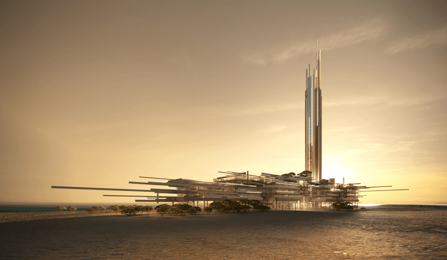 Neom Magna Epicon skyscraper