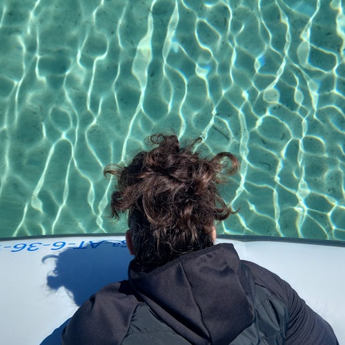 The crystal clear and pure waters of the coves in northern Menorca.