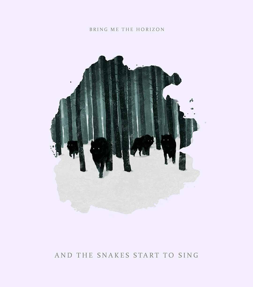Waterpatches series by Paddybirddesign artwork inspired by Bring me the horizon