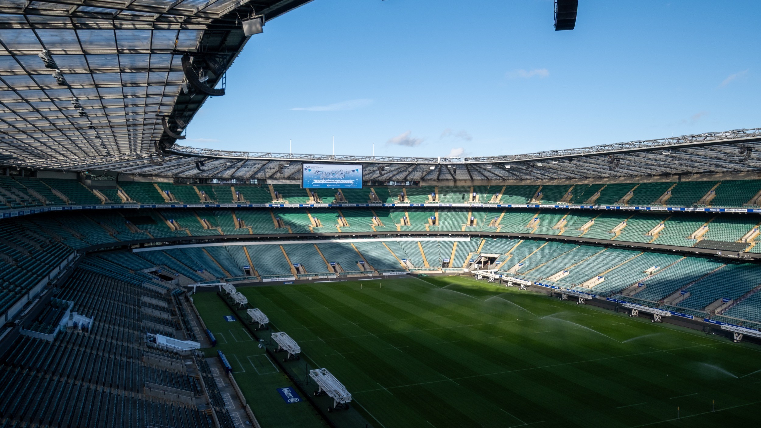 Man and two girls taking a selfie in a tent