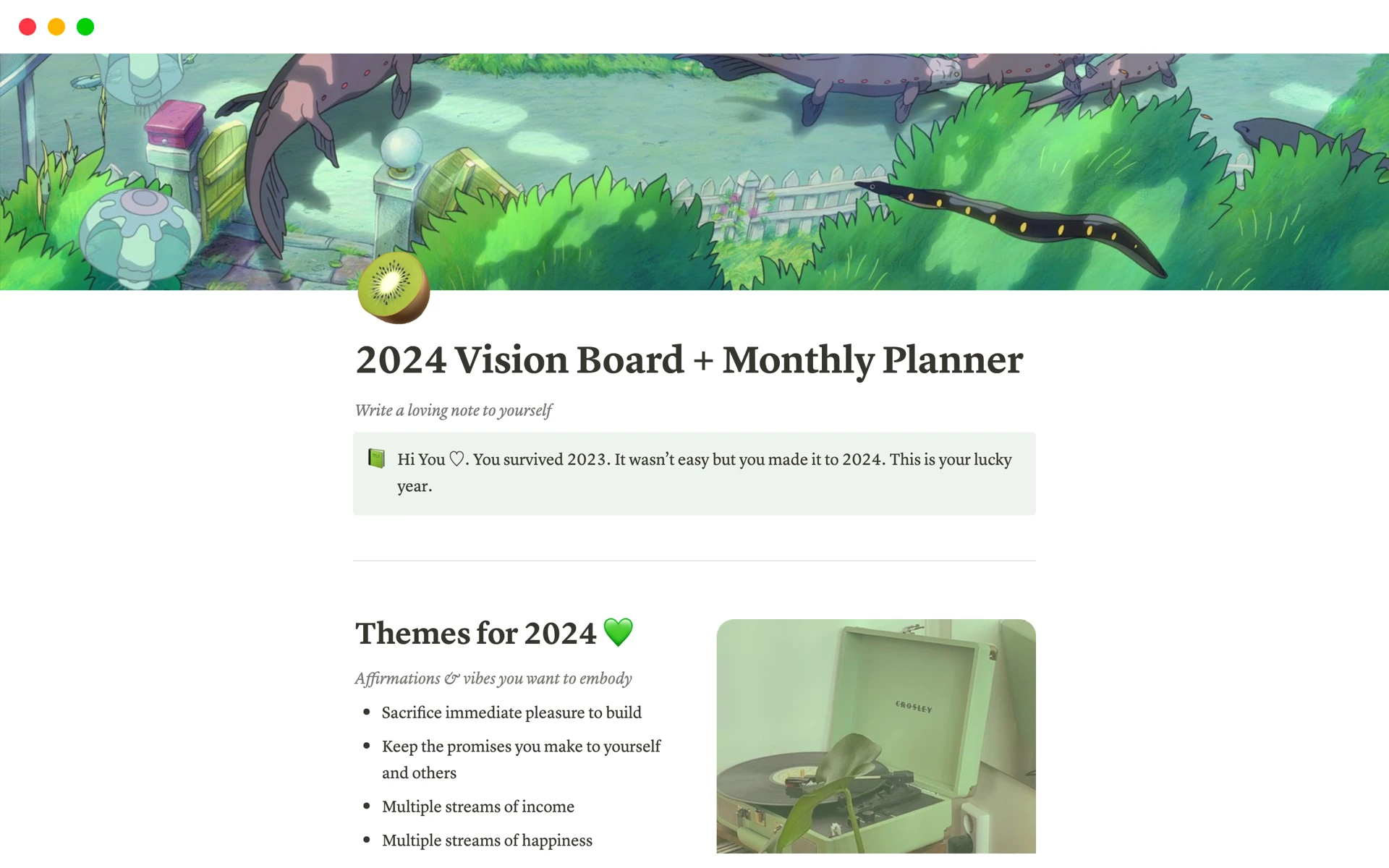 20+ Best and Free Notion Monthly Planner Templates