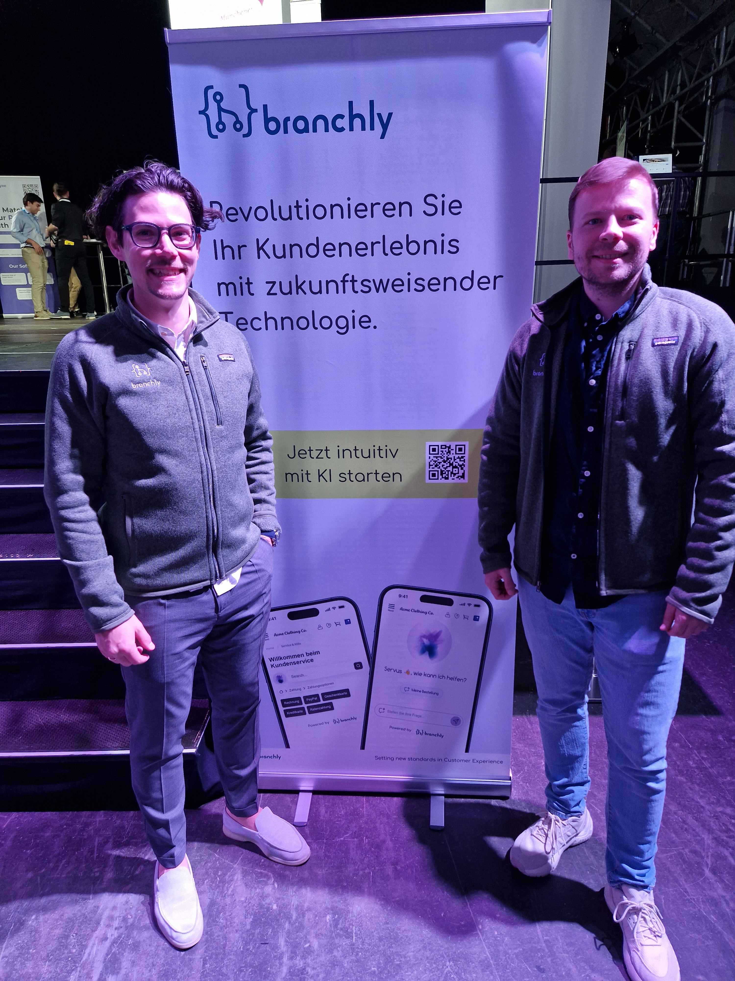 Markus Linnenberg and Sebastian Flick (Founders of branchly.io)