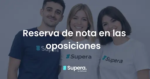 reserva nota oposiciones