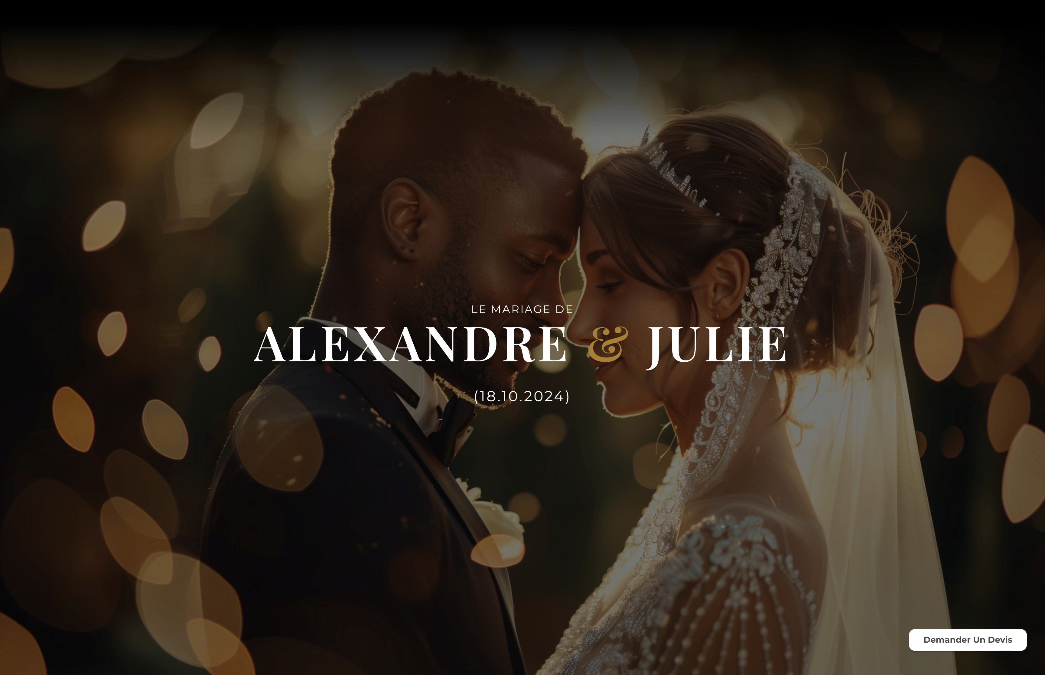 site invitation mariage digital reunion RSVP