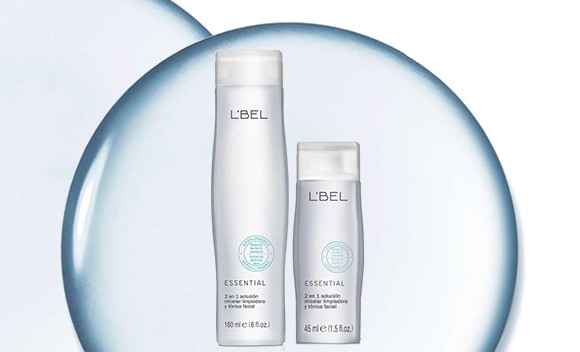 2 en 1 Solución micelar, limpiador y tónico facial.