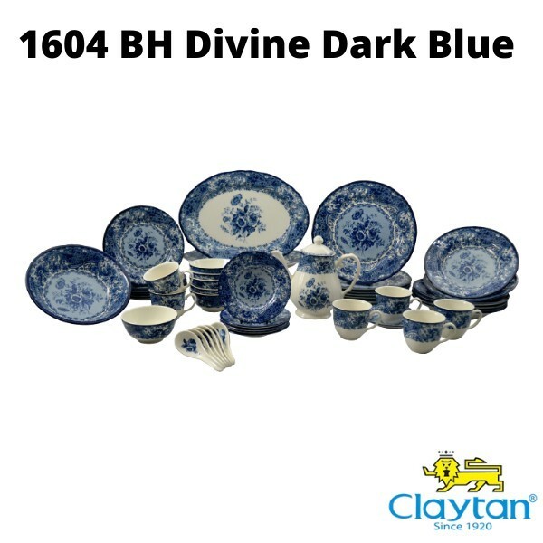 Dark Blue 1604BS Fine China / Stoneware