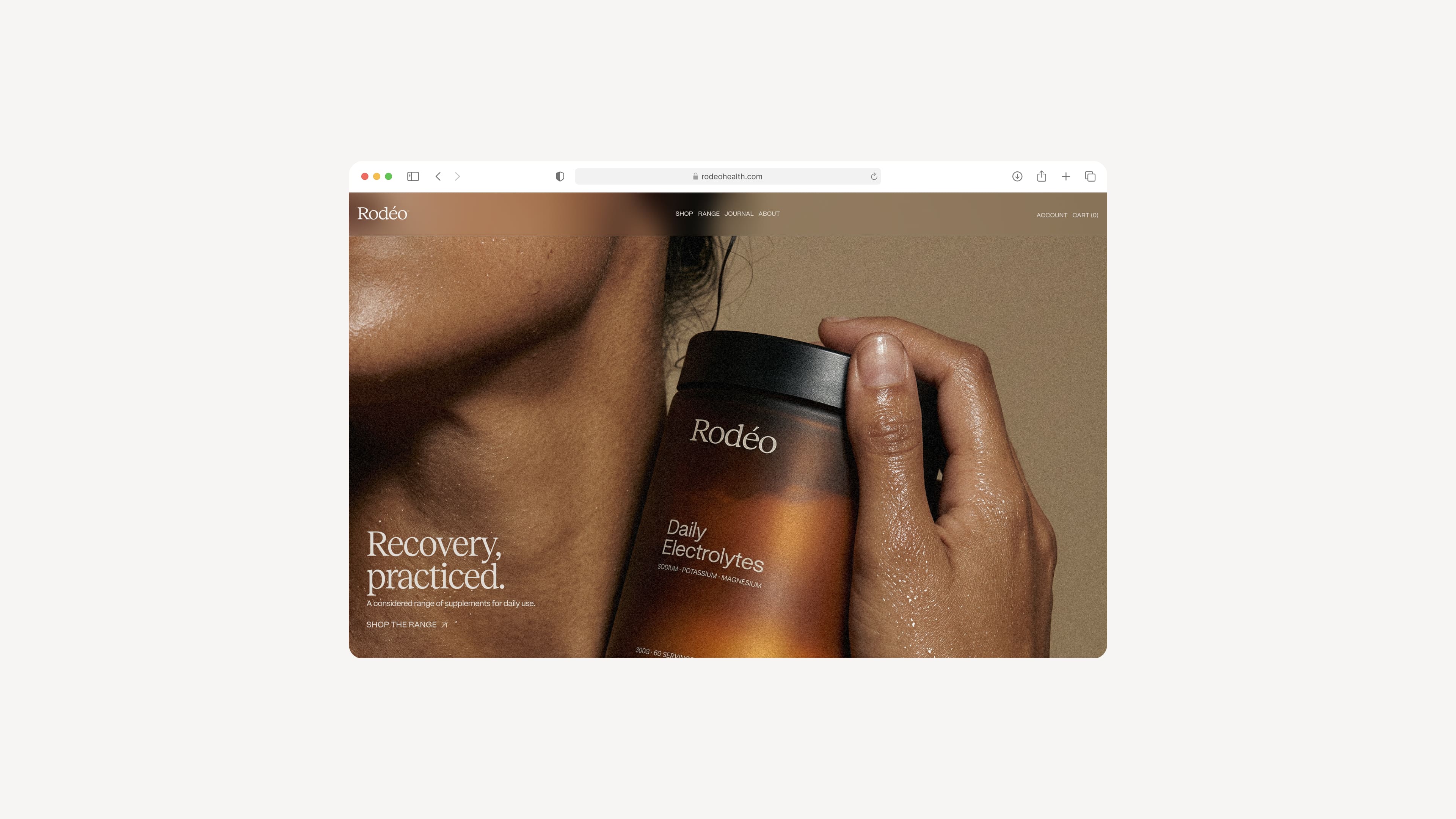 web screen