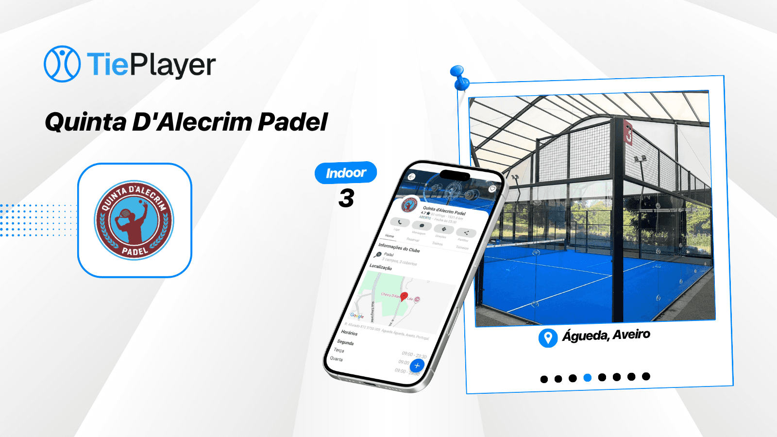 Book a padel court at Quinta D'Alecrim Padel