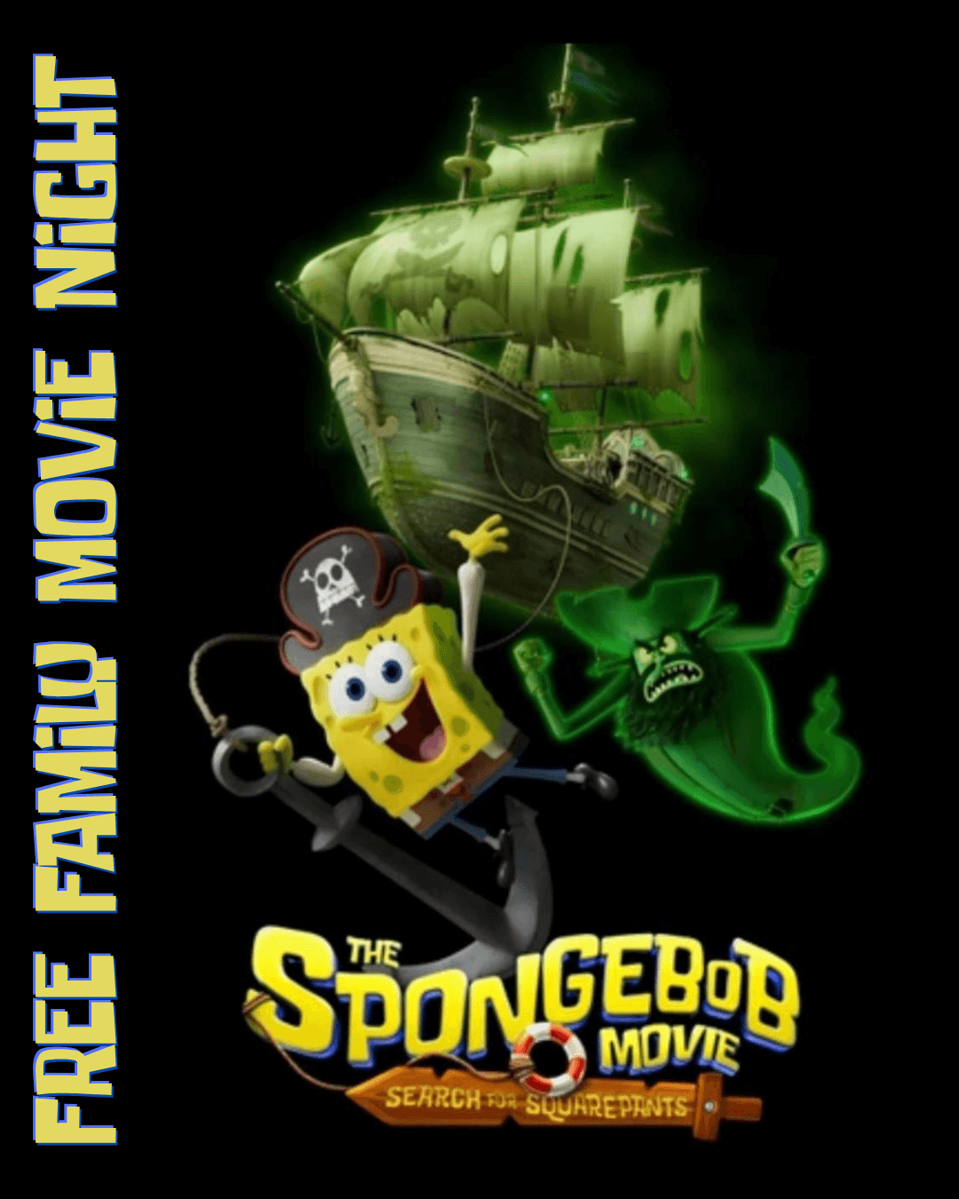 Free Family Movie Night poster