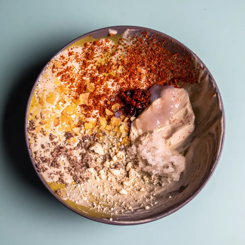 Banana, Syrah, Safflower, Hor Wor