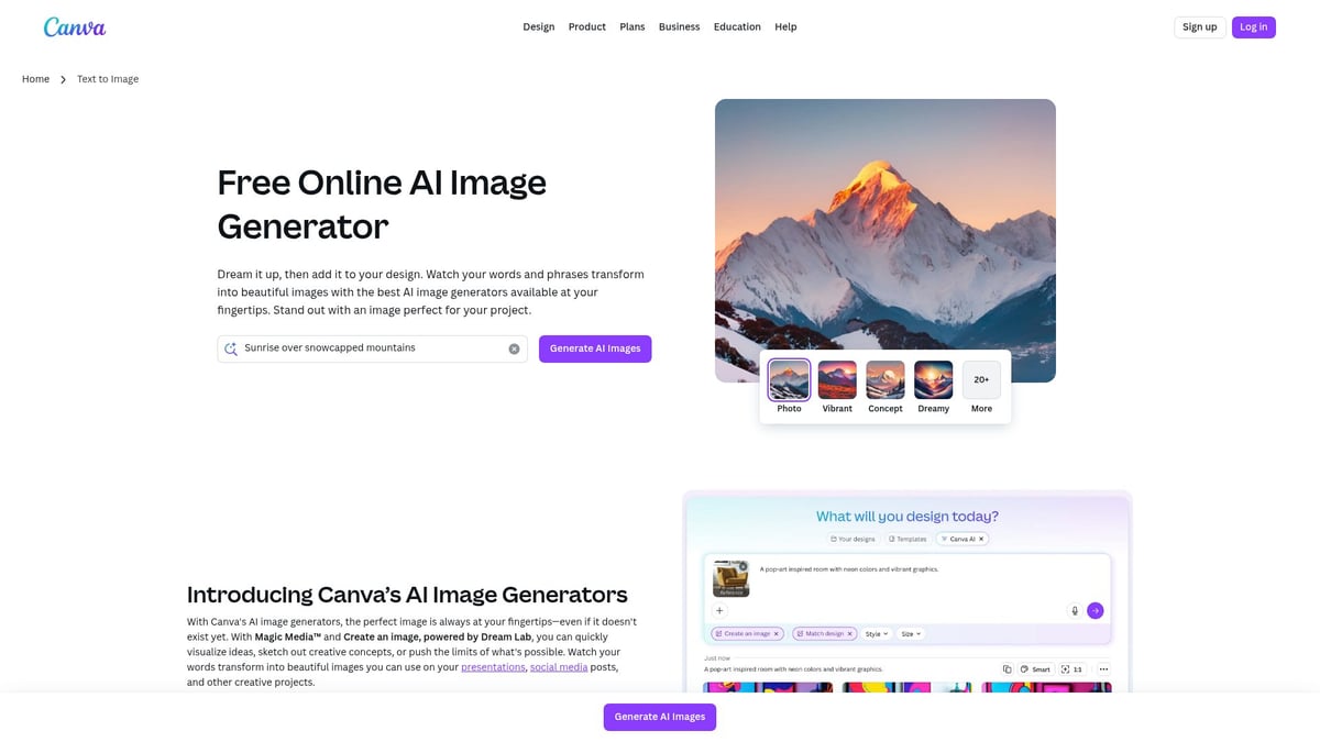 7 Amazing What Is the Best AI Image Generator Picks for 2025 - Canva AI Image Generator