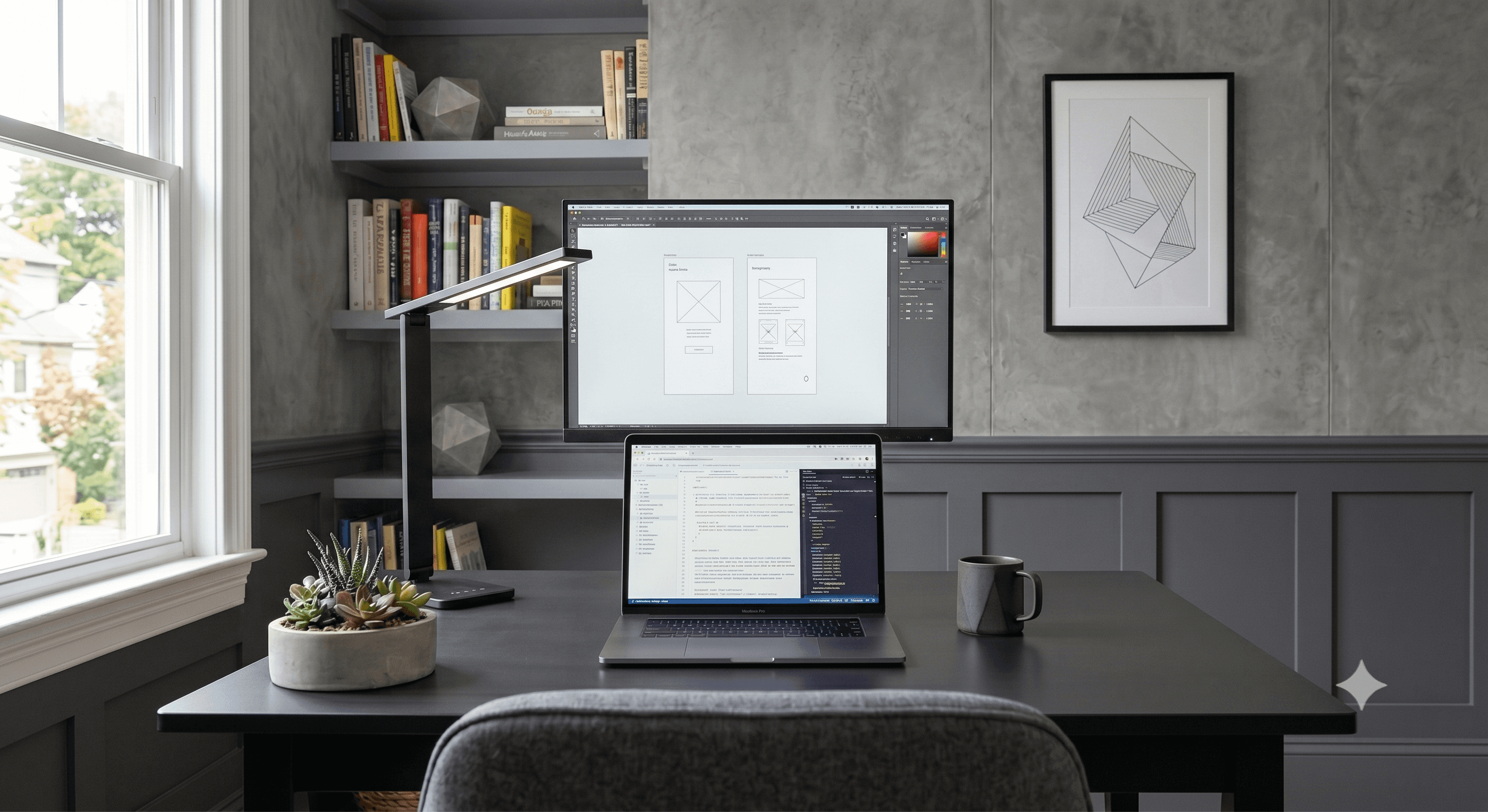 Gabbi's workstation