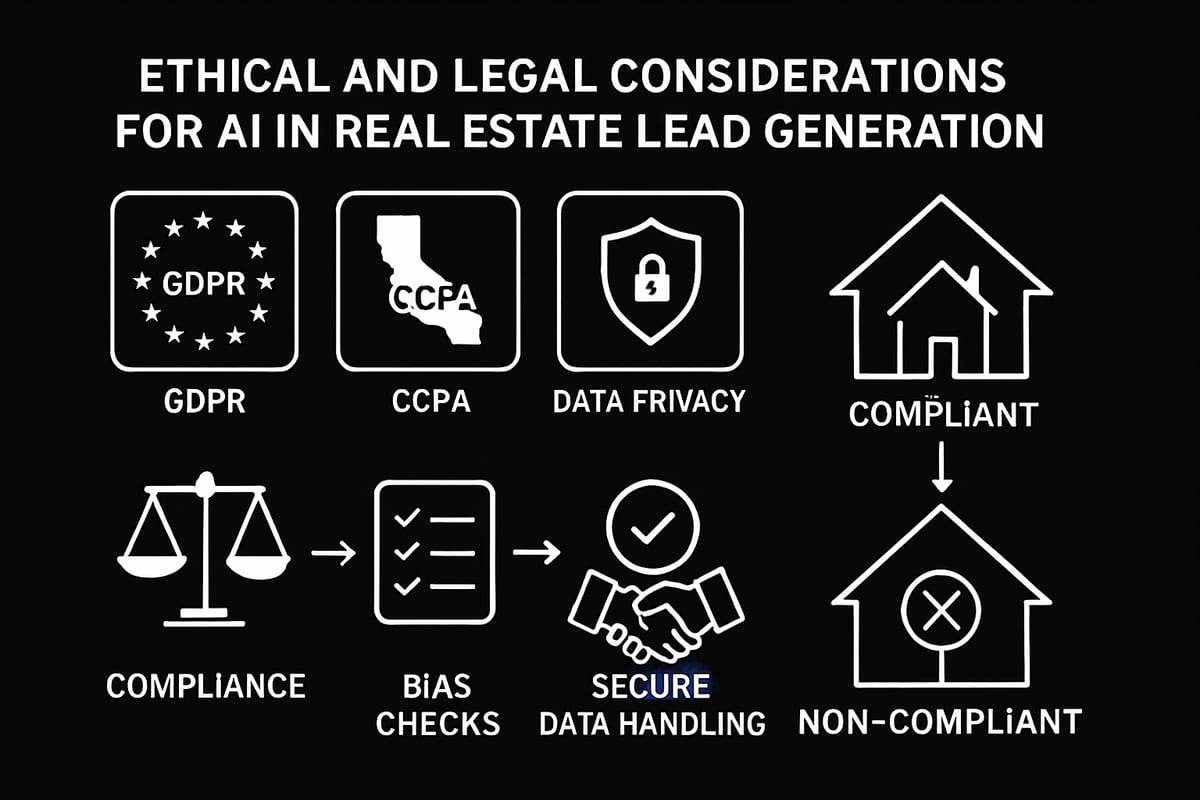 Ethical, Legal, and Practical Considerations for AI in Real Estate Lead Generation