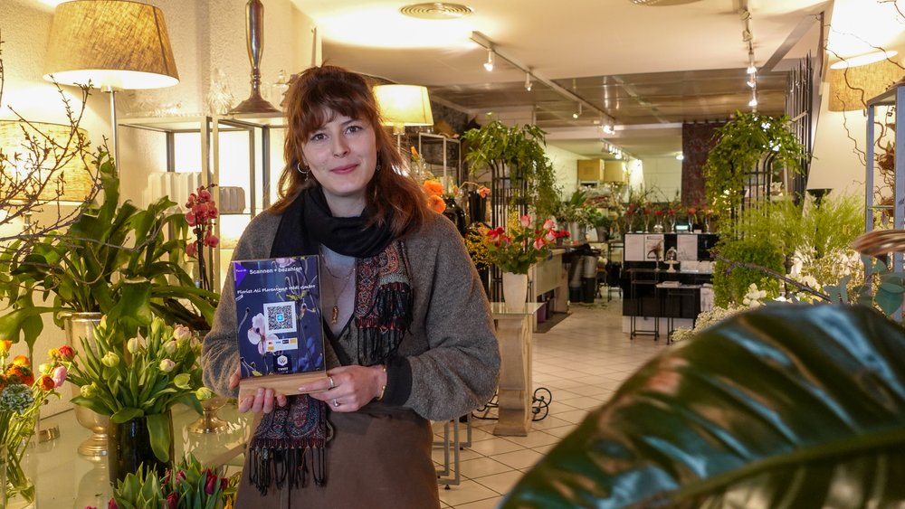 So nutzt Florist Ali Payrexx QR Pay