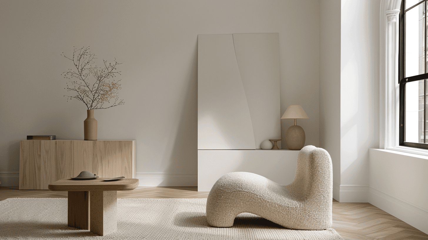 Sculptural S Lounge Chair 