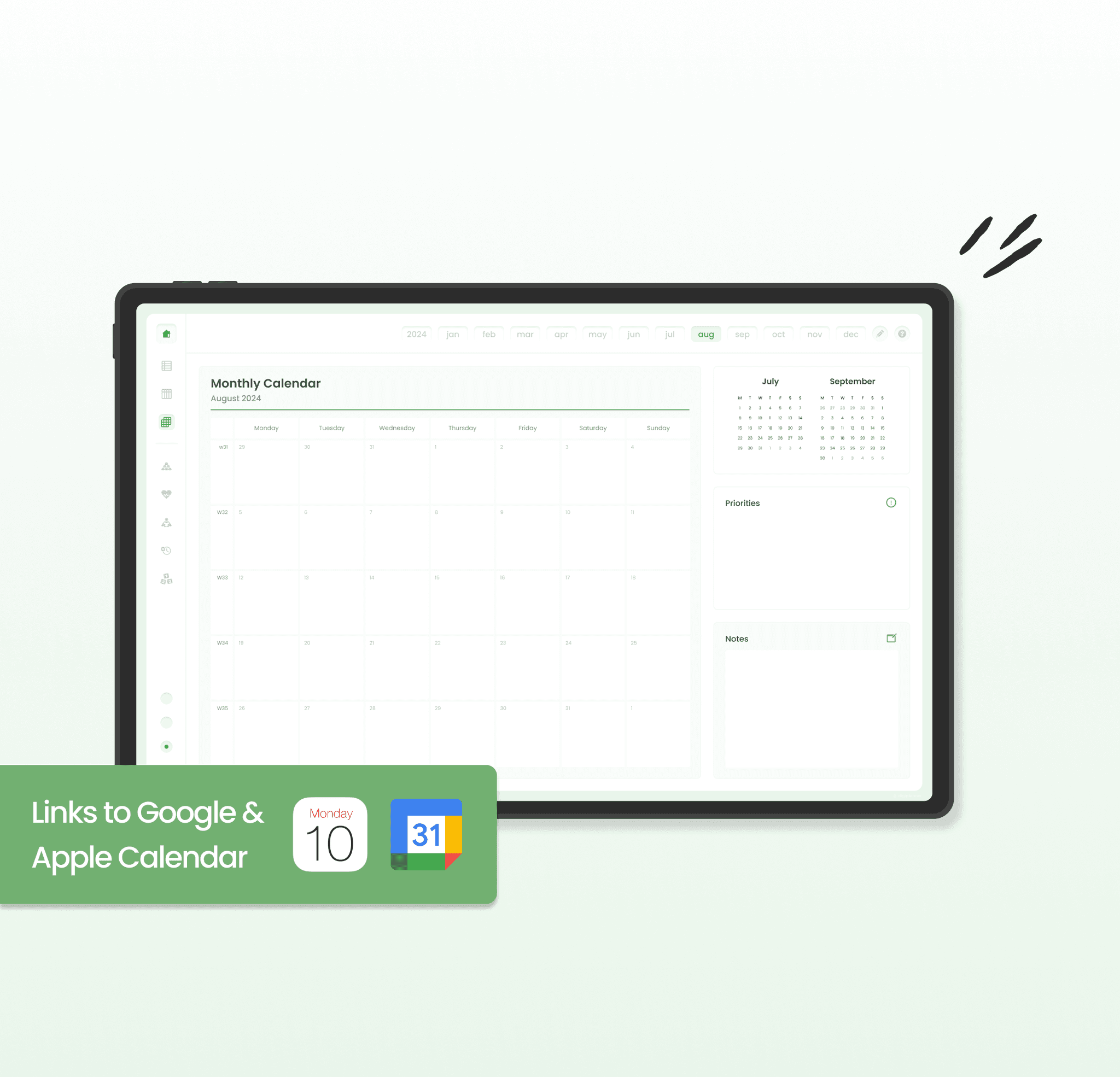 Digital planner