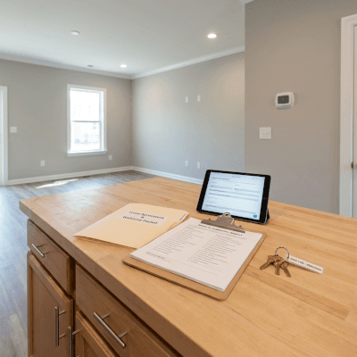 Property managers stuff in Odenton townhome
