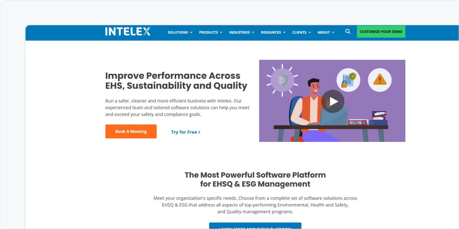 intelex-homepage
