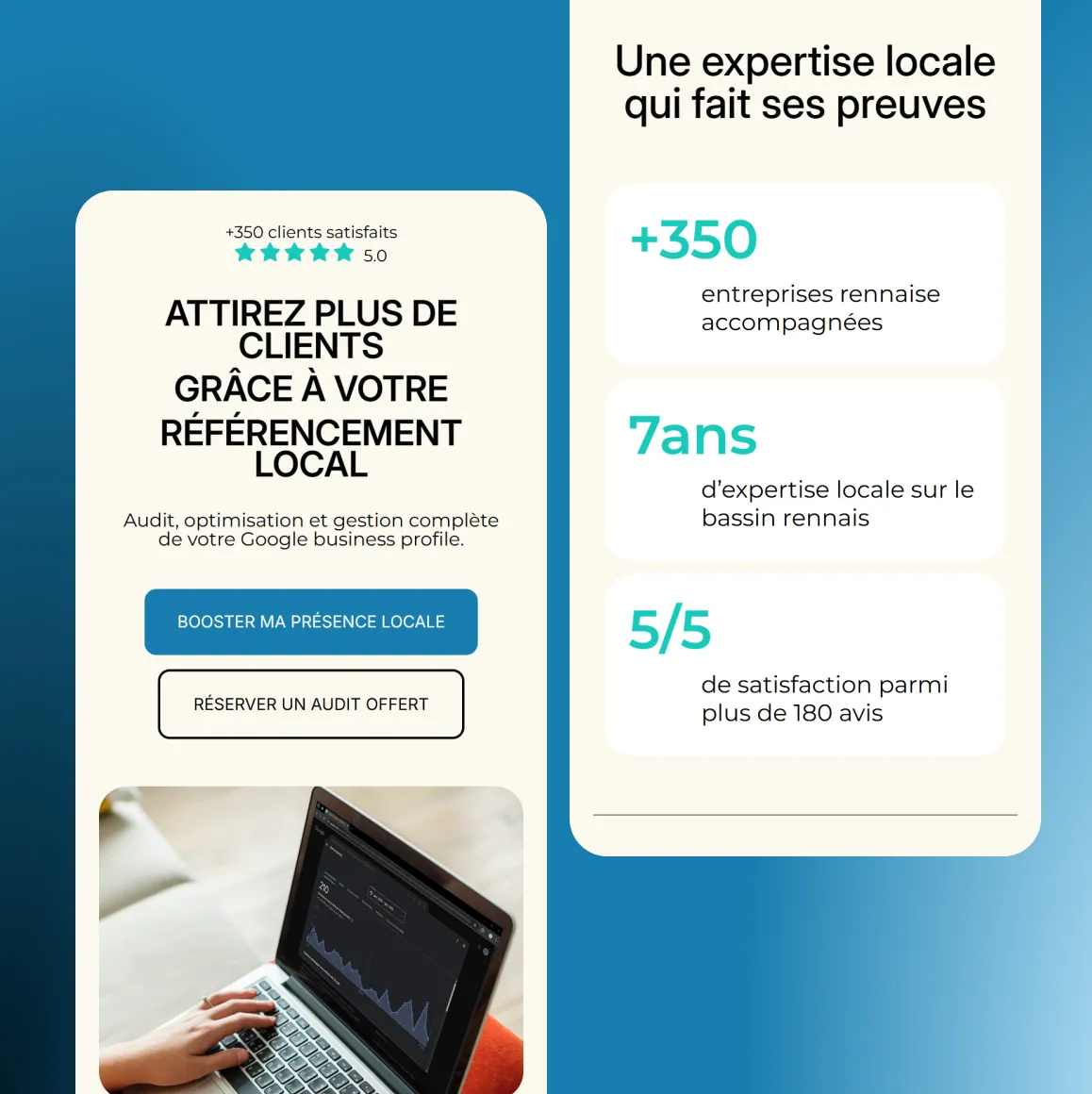 Site Bréticom affiché sur ordinateur et mobile après refonte