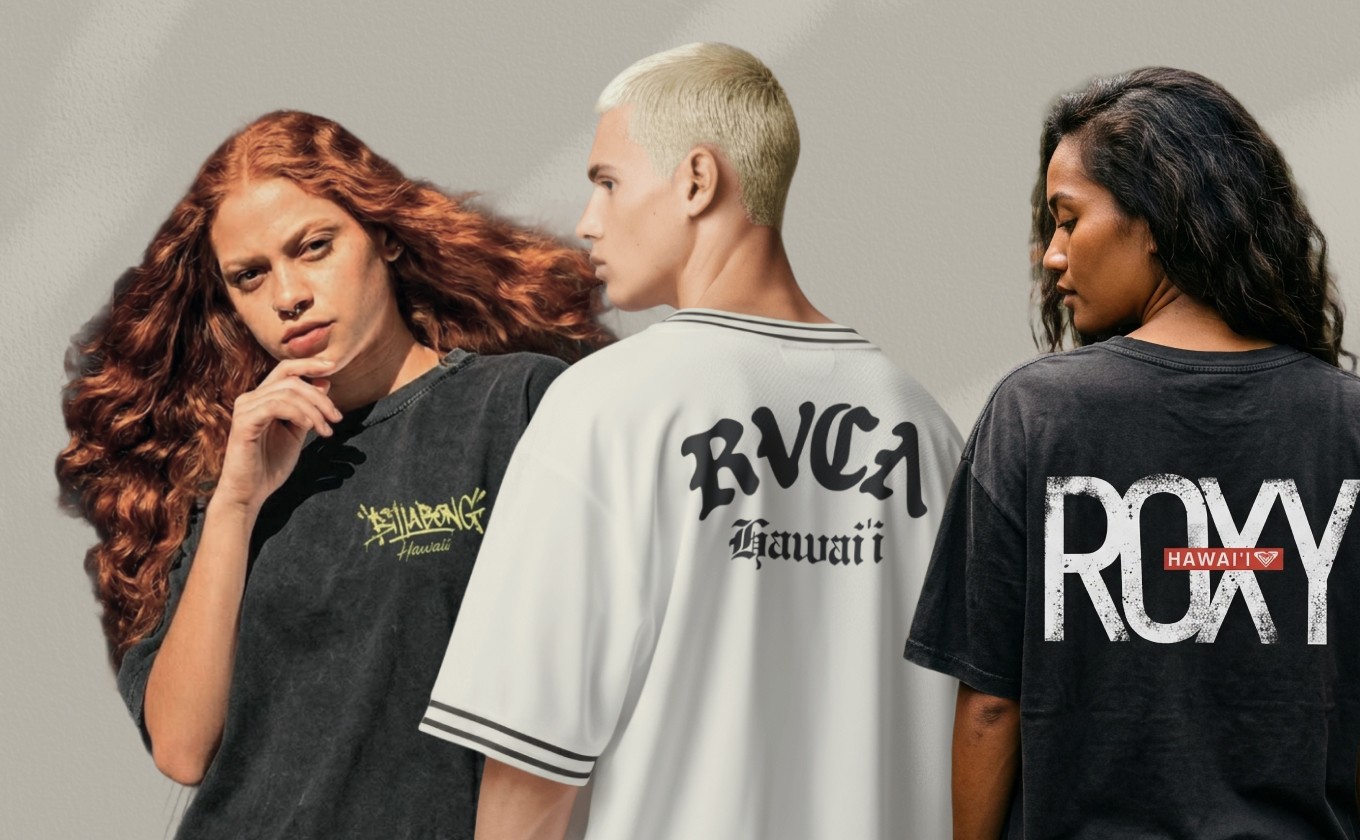 Billabong, Quiksilver, RVCA, Volcom