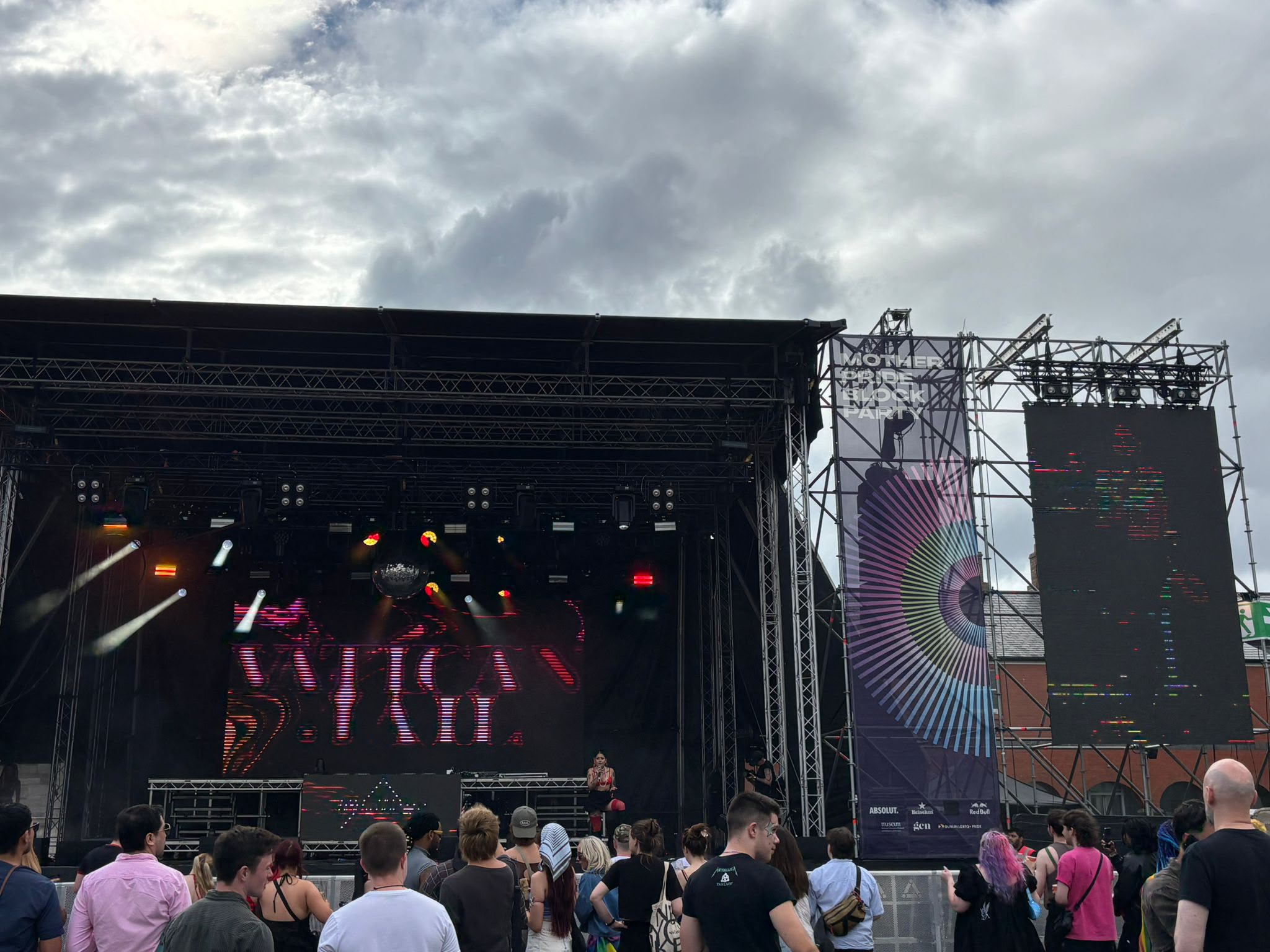 Vatican Jail stage visuals image