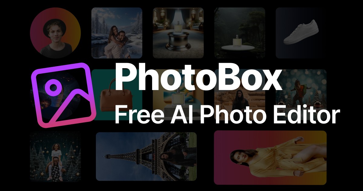 PhotoBox Free AI Photo Editor