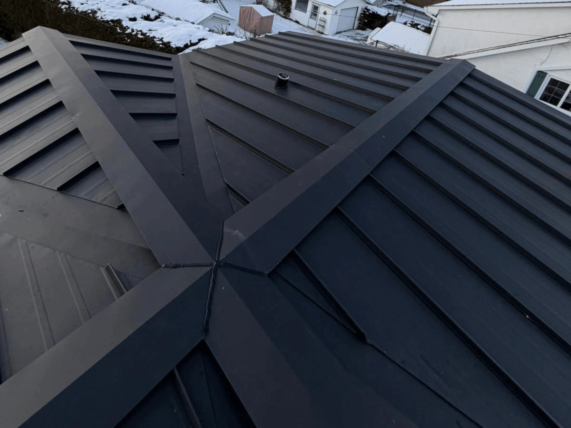 Toiture métallique résidentielle Repentigny - projet complété