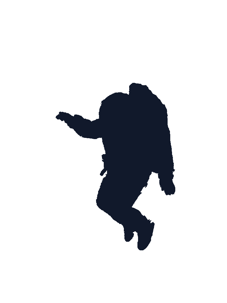 Silhouette eines Astronaut KI-generiert extro.agency