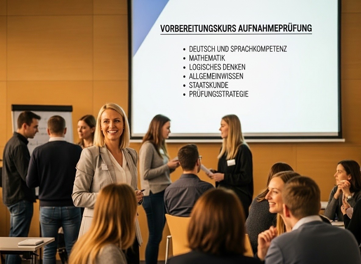 Vorbereitung auf die Aufnahmeprüfung der Polizeischule