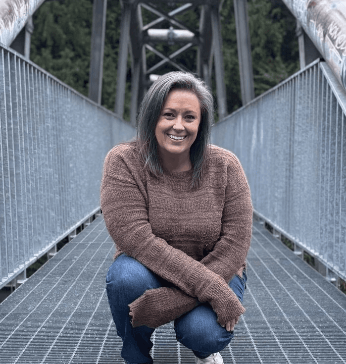 Photo of Amy Hardesty with D31 Foundation in Sandy, Oregon