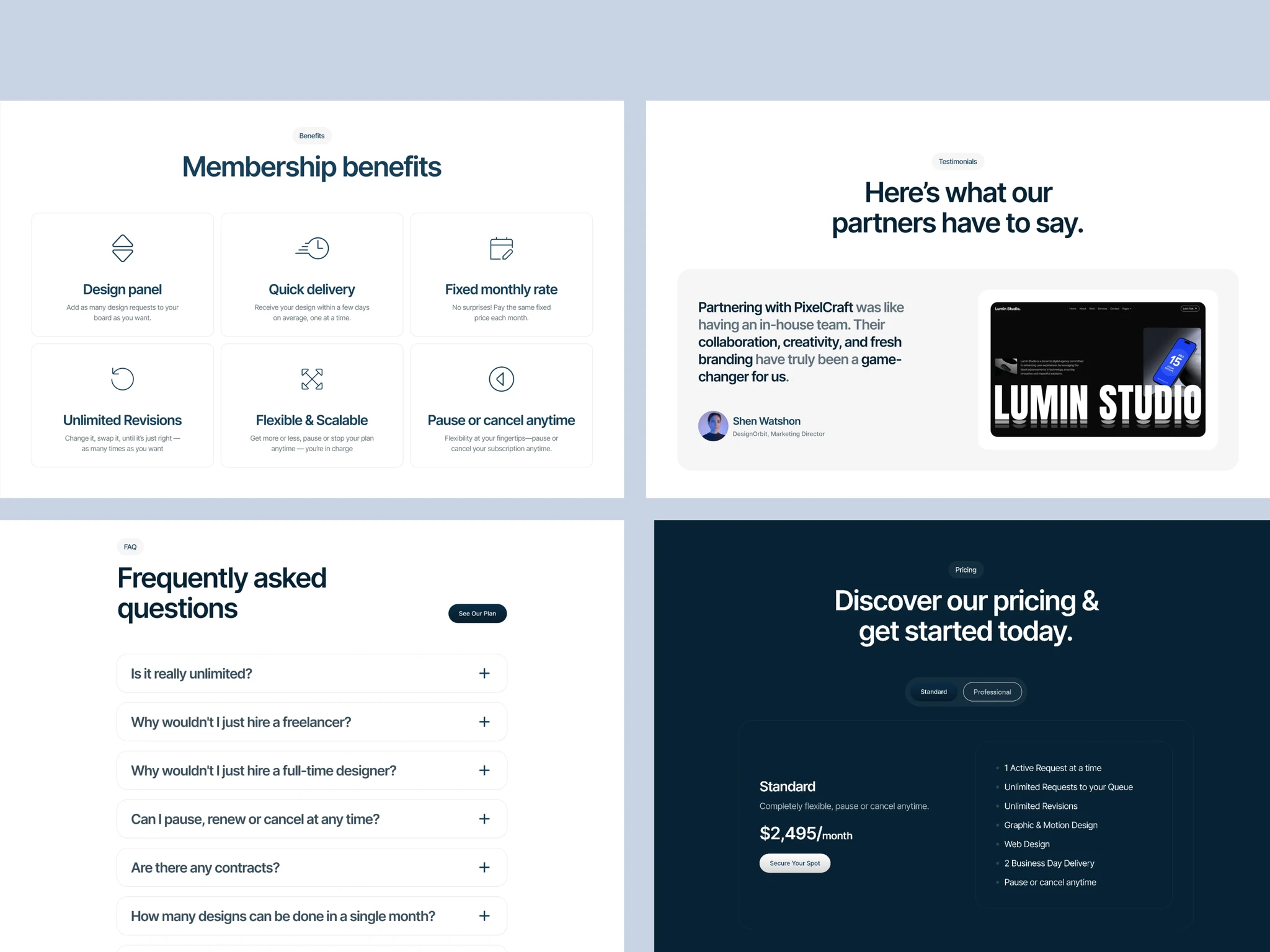 Event Website Template