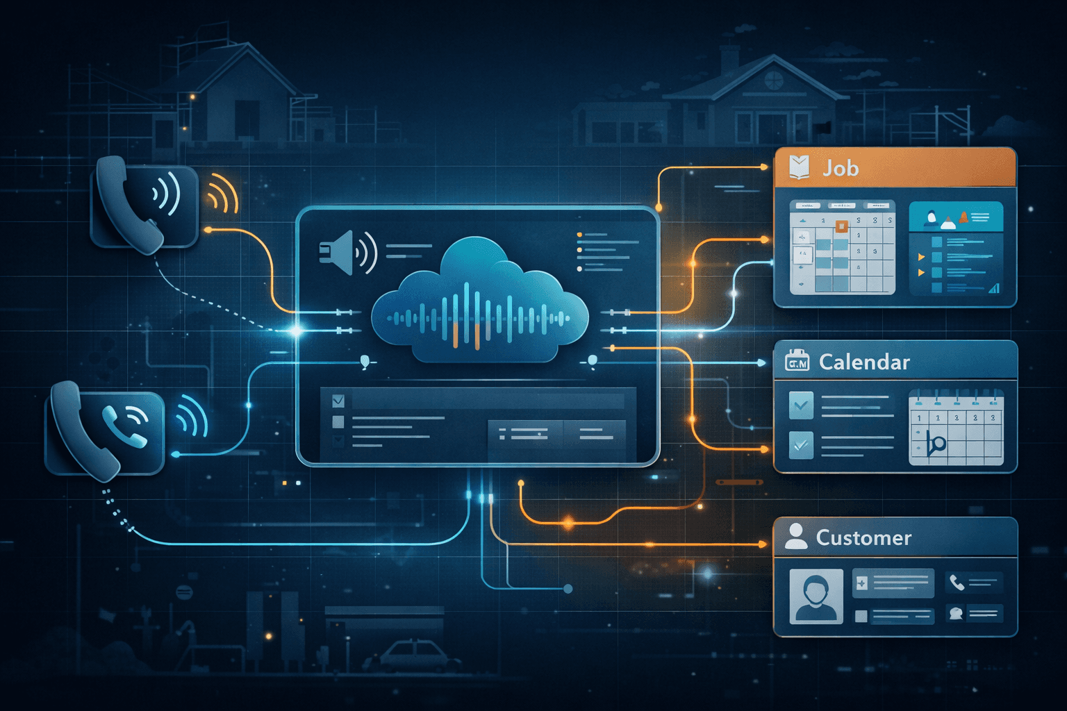 Integrating Leaping AI voice agent with JobNimbus