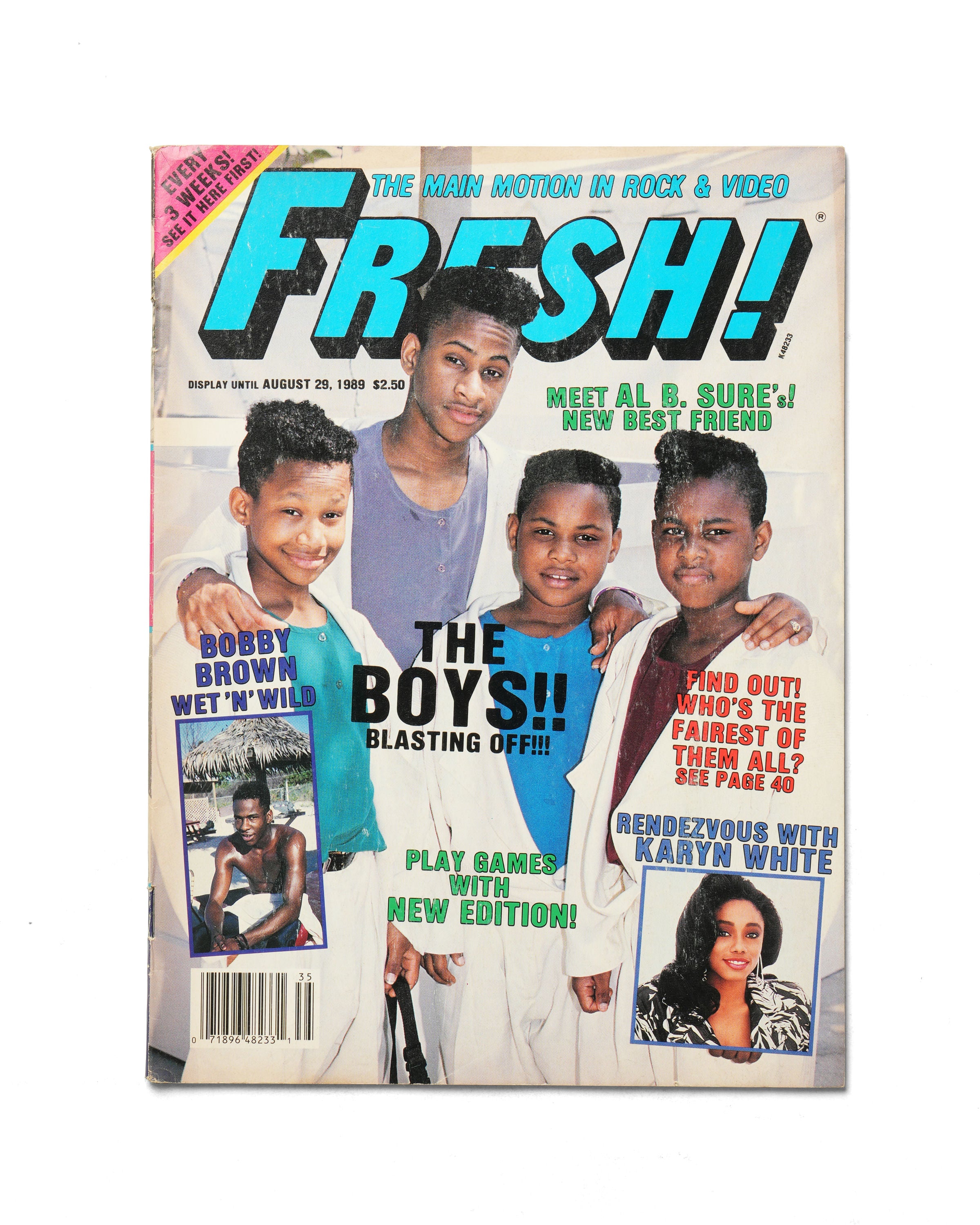 Fresh - August 1989 - Front Cover