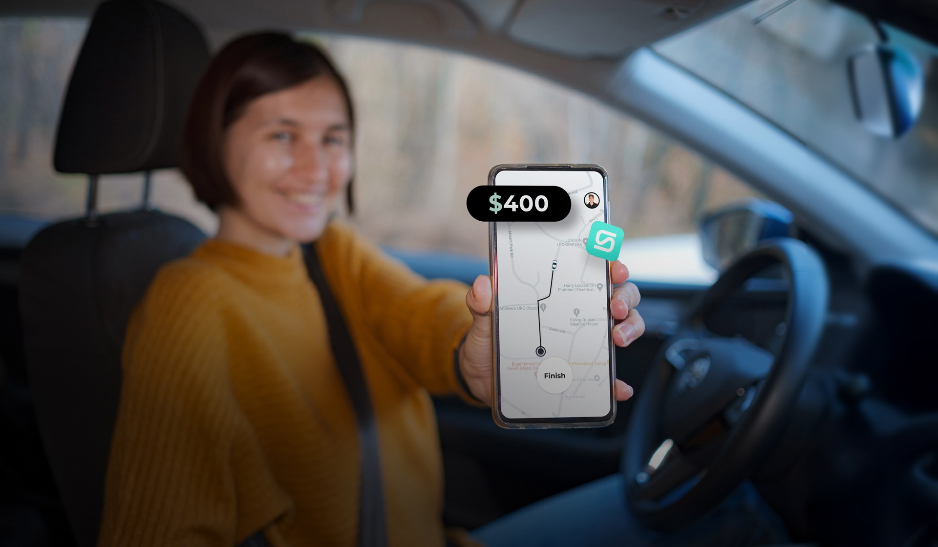 Team members working