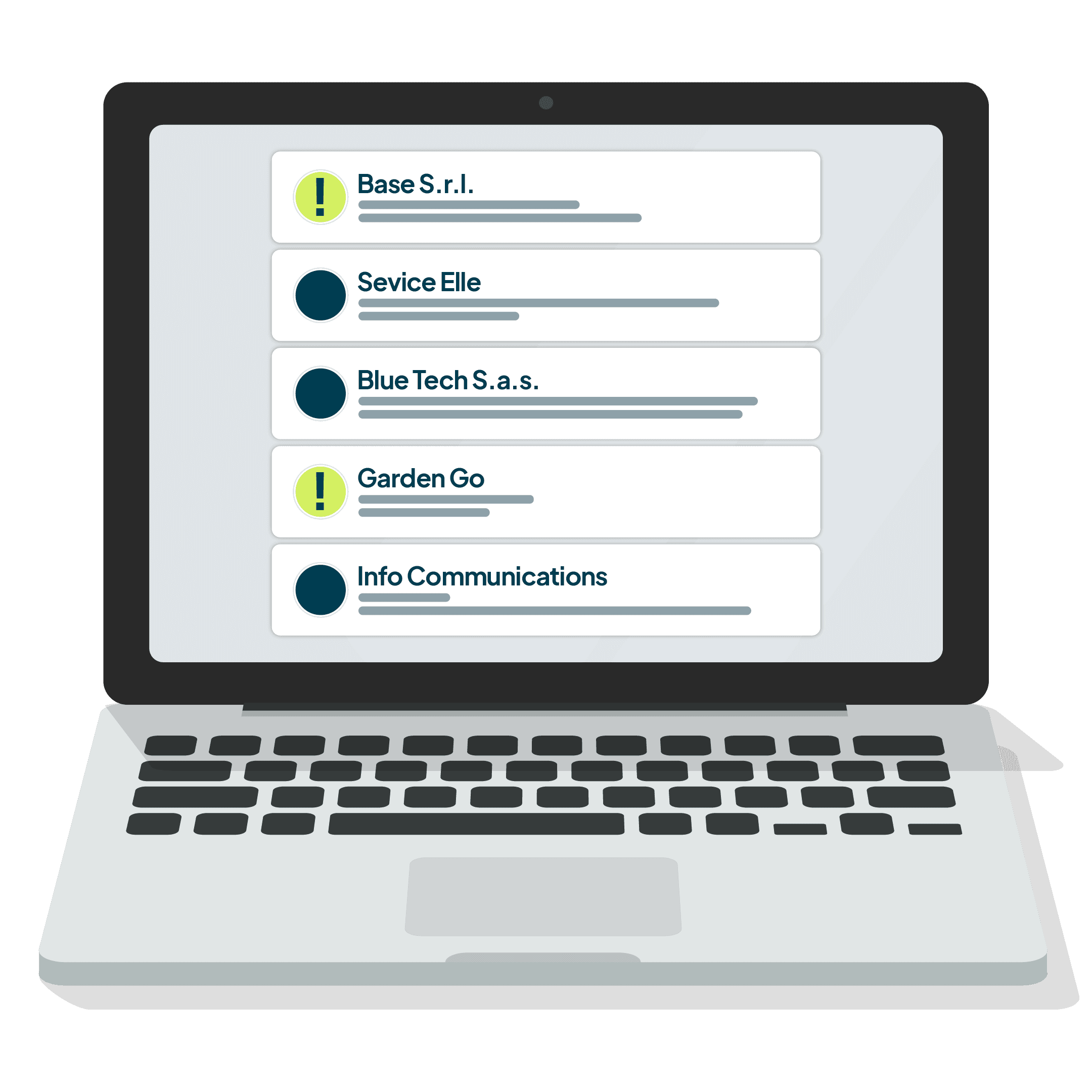 Notifica di risposta prioritaria alle richieste di supporto inviate tramite il servizio di consulente dedicato di Fluida.