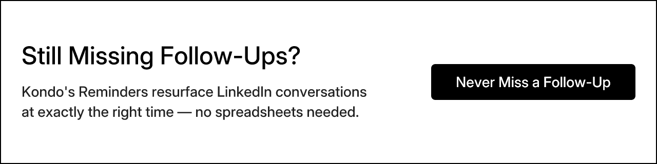 Still Missing Follow-Ups?