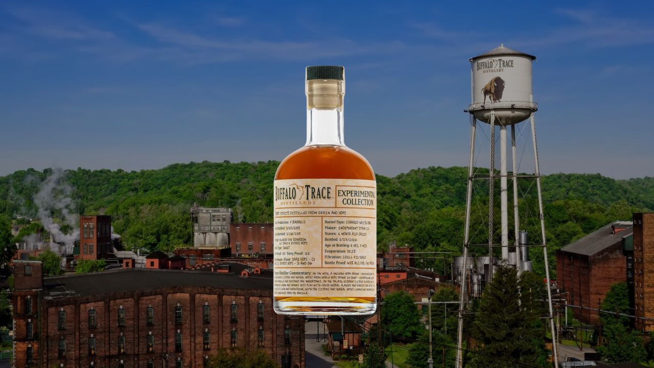 spirits distilled from grain and hops buffalo trace distillery