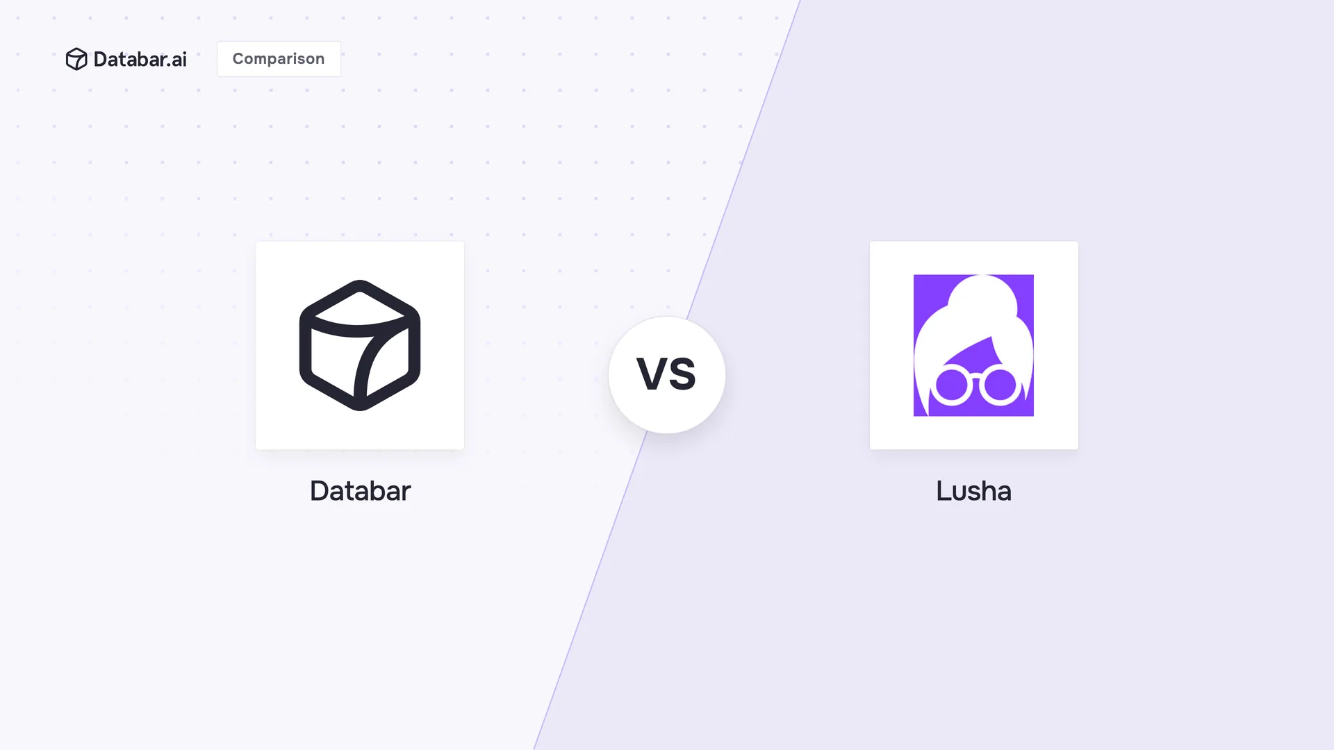Databar vs Lusha: Contact Lookups vs Multi-Source Enrichment