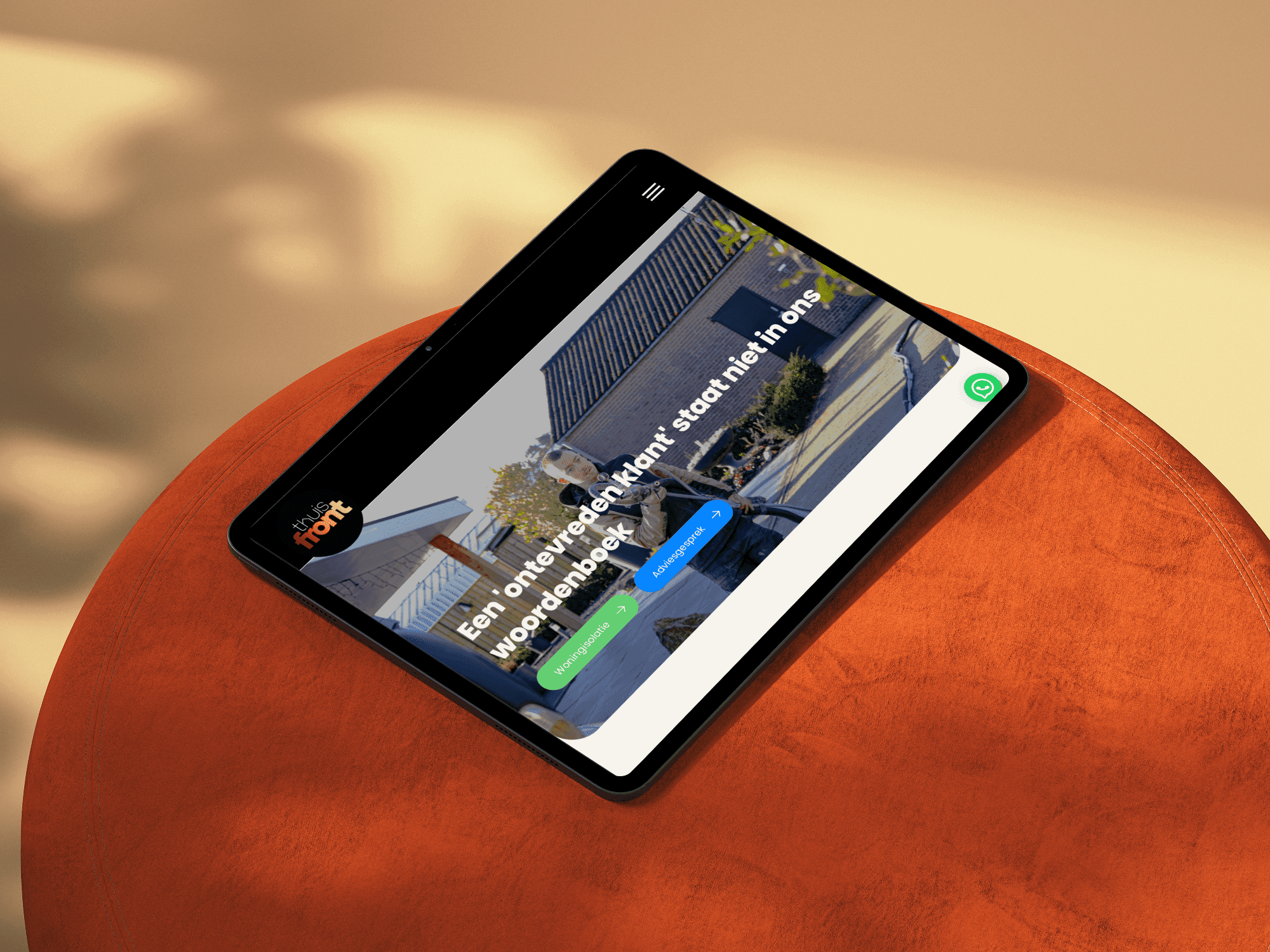 tablet website thuisfront