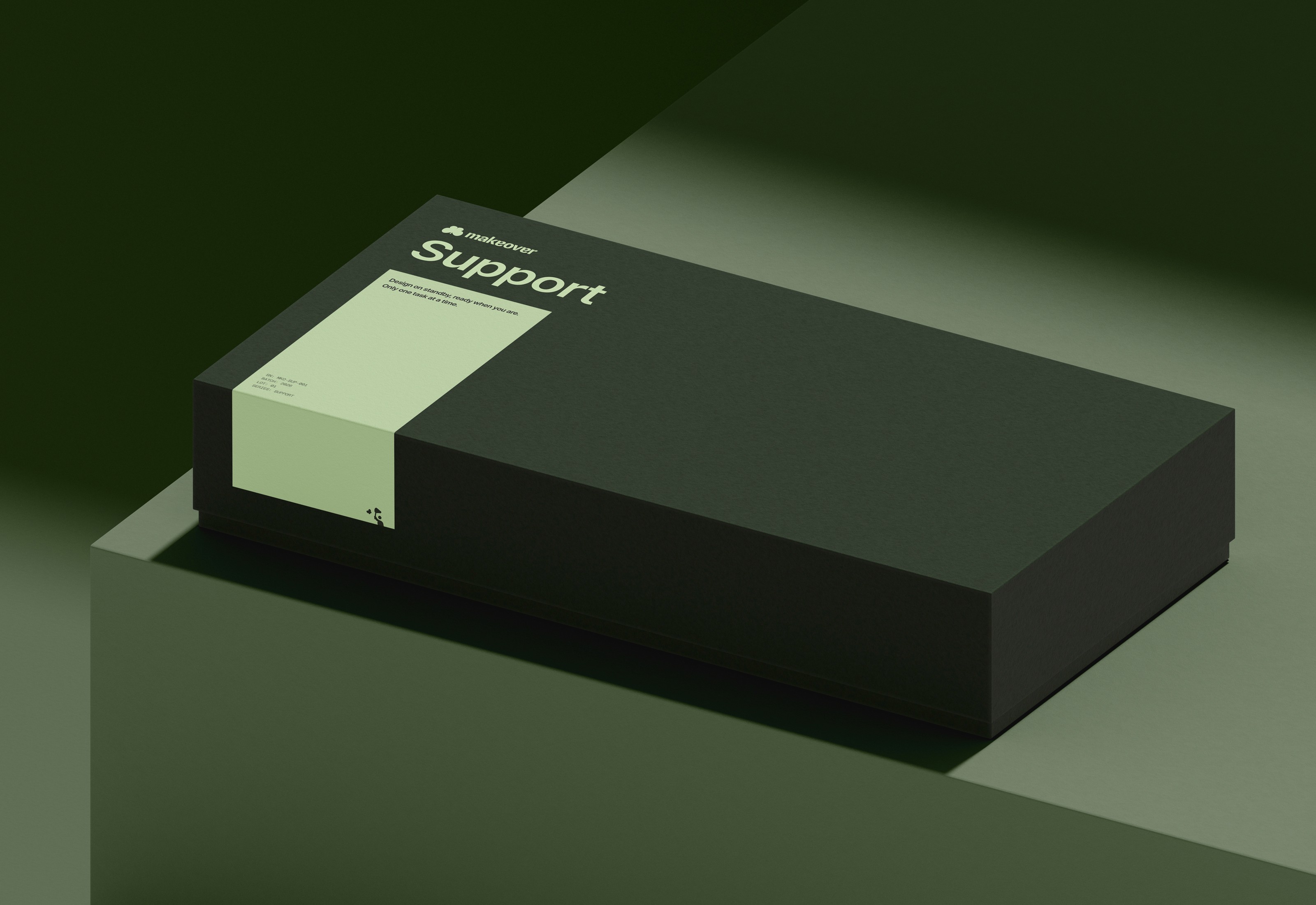 Makeover Support Box Plan for $4k per project