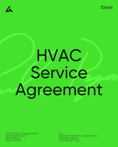 HVAC Service Agreement