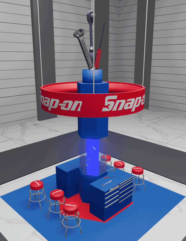 snapon tradeshow booth angle 2