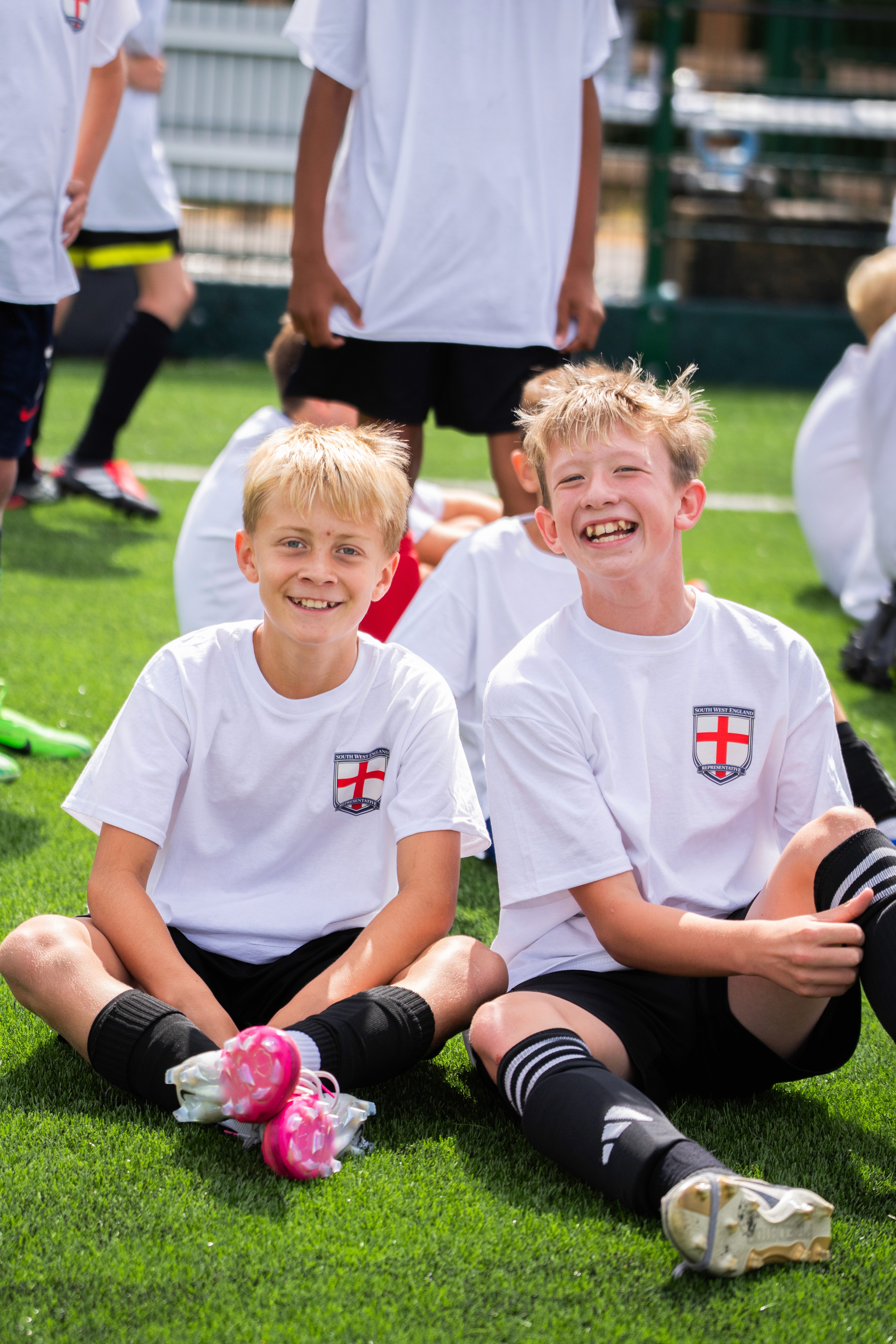 South West England representative football training
