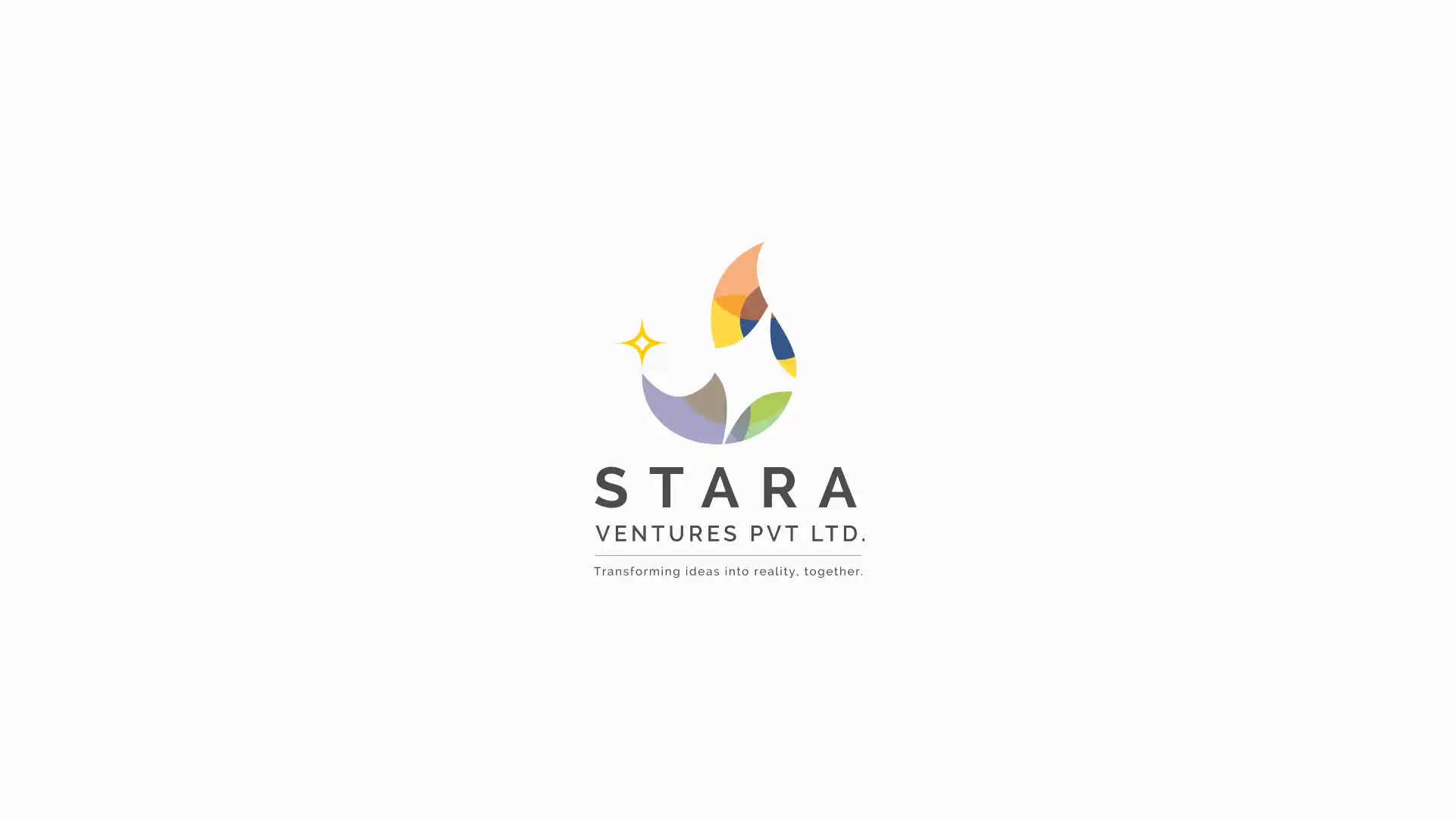 Stara Ventures business card collateral design with corporate brand identity