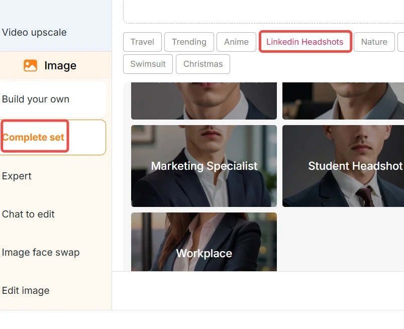 Explore Rich LinkedIn Headshot Templates
