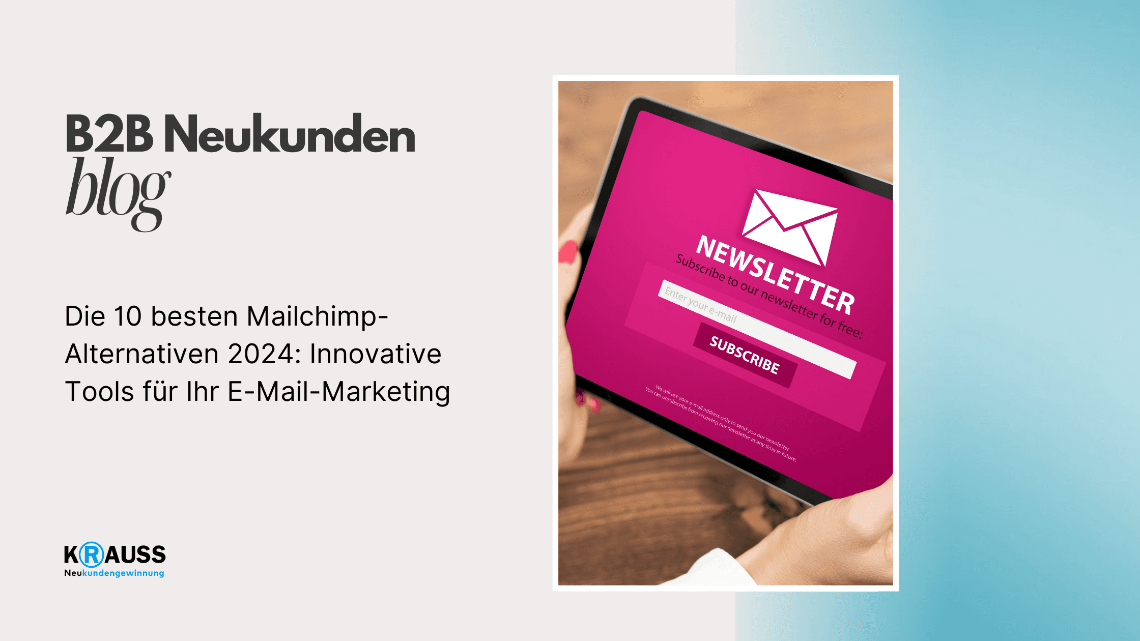 Die 10 besten Mailchimp-Alternativen 2024: Innovative Tools für Ihr E-Mail-Marketing