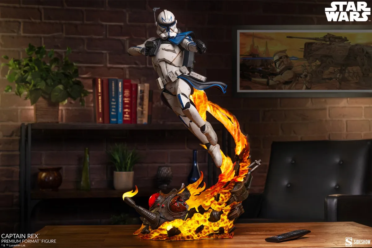 Sideshow Captain Rex Premium Format Captain Rex statue.